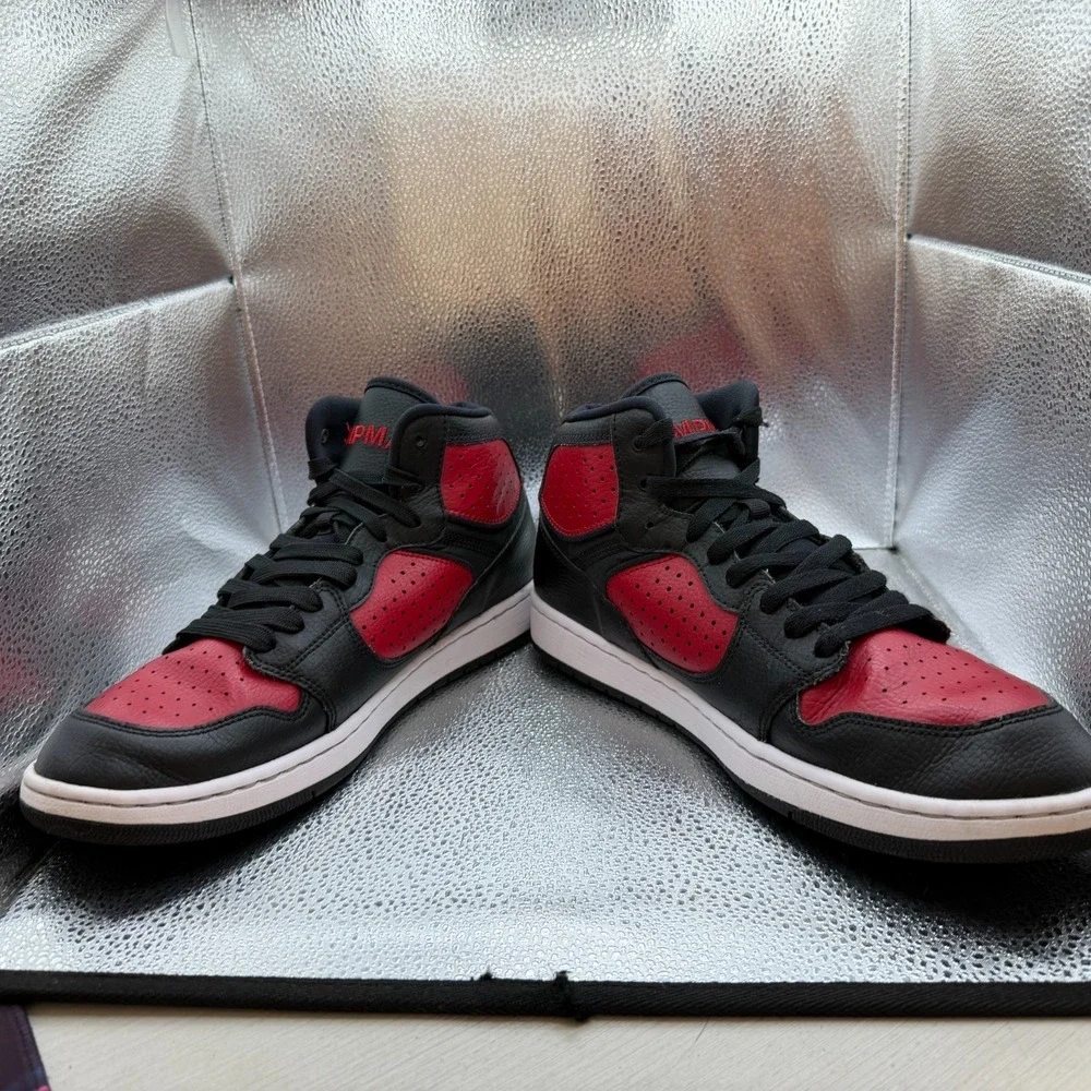 Size 11 Nike Air Jordan Access Black Gym Red White Mens Sneaker Shoes AR3762-006